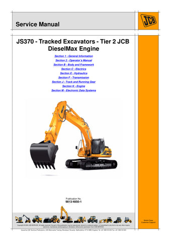 Unlock the full potential of your JCB JS370 with the comprehensive Dieselmax Engine Service Manual (02413401/02413600) in PDF format. This essential guide provides detailed insights into maintenance, troubleshooting, and repair procedures, ensuring your equipment operates at peak performance. With easy navigation and clear illustrations, this manual is designed for both seasoned professionals and DIY enthusiasts, making it an invaluable resource for keeping your machinery in top condition. Don't miss out on