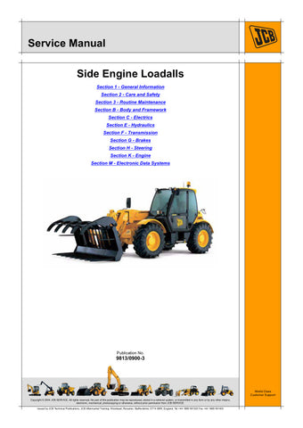 Unlock the full potential of your JCB Loadall machines with the comprehensive Service Manual 9813/0900-3, available in a convenient PDF format. This essential guide covers a wide range of models, including the 5A and 5T series (531-70, 535-95, 536-60, 541-70, 533-105, 536-70, 526-56, 550-80, 531-T70, 541-T70, 536-T60, 535-T95, 536-T70, 550-T80), providing detailed insights into maintenance, troubleshooting, and repair procedures. Ensure your equipment operates at peak performance and longevity with this inv