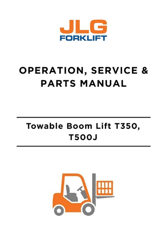 Get the complete JLG Towable Boom Lift T350 and T500J Operation ...