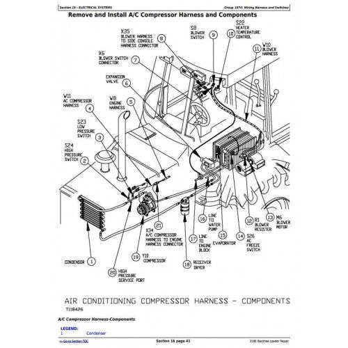 SERVICE REPAIR TECHNICAL MANUAL JOHN DEERE 310E BACKHOE LOADER TM1649