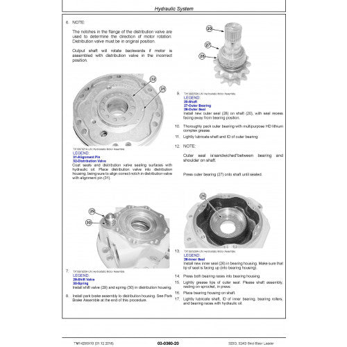 REPAIR TECHNICAL MANUAL JOHN DEERE 320G SKIDSTEER LOADER (TM14296X19