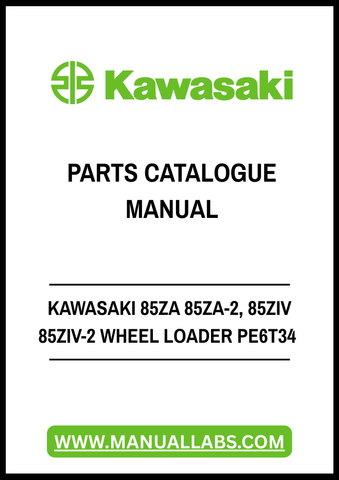 Discover the ultimate resource for maintaining and repairing your Kawasaki 85ZA, 85ZA-2, 85ZIV, and 85ZIV-2 wheel loaders with our comprehensive Nissan PE6T34 Engine Parts Catalogue Manual. This PDF file is meticulously designed to provide you with detailed diagrams, part numbers, and specifications, ensuring you have everything you need at your fingertips.