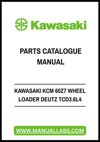 Unlock the full potential of your Kawasaki KCM 60Z7 Wheel Loader with our comprehensive Deutz TCD3.6L4 Engine Parts Catalogue Manual. This PDF file is an essential resource for anyone looking to maintain, repair, or enhance their equipment, providing detailed diagrams and specifications for every component.