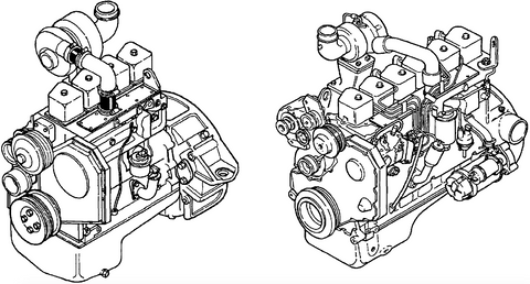 KDC 410 & 610 Series Komatsu Engine Service Repair Manual Download PDF - Manual labs