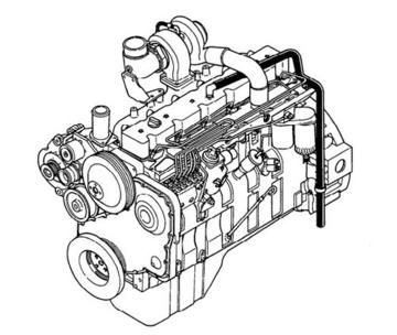 KDC 614 Series Komatsu Diesel Engine Service Repair Manual Download PDF - Manual labs