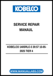 Unlock the full potential of your KOBELCO 140SRLC-3 hydraulic excavator with the comprehensive Service Repair Manual (S5YY0024E02). This PDF guide is meticulously designed to provide you with detailed insights and step-by-step instructions for maintenance and repairs, ensuring your machine operates at peak performance.