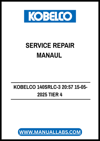 Unlock the full potential of your KOBELCO 140SRLC-3 hydraulic excavator with the comprehensive Service Repair Manual (S5YY0024E02). This PDF guide is meticulously designed to provide you with detailed insights and step-by-step instructions for maintenance and repairs, ensuring your machine operates at peak performance.