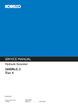 Enhance your maintenance capabilities with the KOBELCO 260SRLC-3 Tier 4 Excavator Service Manual (S5YF0014E01) in PDF format. This comprehensive guide provides detailed instructions, diagrams, and troubleshooting tips to ensure your excavator operates at peak performance. Perfect for technicians and operators alike, this manual is an essential resource for efficient repairs and upkeep, helping you save time and reduce downtime on the job site. Download your copy today and keep your equipment running smoothl
