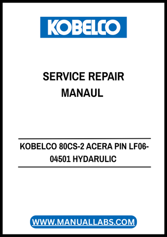 
Investing in the KOBELCO 80CS-2 Service Repair Manual means reducing downtime and extending the lifespan of your equipment. Don't leave your excavator's performance to chance—download your copy today and take the first step towards optimal operation and reliability.