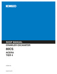 Unlock the full potential of your KOBELCO 80CS (ACERA TIER 4) excavator with the comprehensive shop manual (part number 87480997) in PDF format. This essential resource provides detailed diagrams, maintenance tips, and troubleshooting guidance, ensuring you can keep your machine running smoothly and efficiently. Perfect for both seasoned professionals and DIY enthusiasts, this manual is your go-to guide for maximizing performance and minimizing downtime. Don't miss out on the opportunity to enhance your exc
