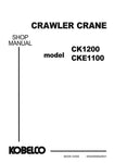 Unlock the full potential of your KOBELCO CK1200 and CKE1100 crawler cranes with the comprehensive shop manual S5GK00004ZE01, available in a convenient PDF format. This essential resource provides detailed schematics, maintenance guidelines, and troubleshooting tips, ensuring your equipment operates at peak performance. Perfect for technicians and operators alike, this manual is designed to enhance your understanding and efficiency, making it an indispensable tool for any crane maintenance or repair task. 