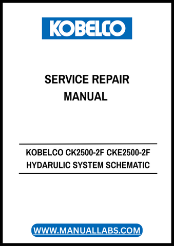 Invest in your equipment's longevity and performance with the KOBELCO Hydraulic System Schematic Service Repair Manual. Equip yourself with the knowledge to keep your machinery running smoothly and efficiently, ensuring optimal productivity on every job site.