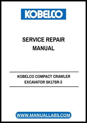  Don't let equipment downtime slow you down. Equip yourself with the KOBELCO SK17SR-3 Service Repair Manual today and ensure your excavator operates at peak performance. Download your copy now and take the first step towards efficient and effective maintenance!