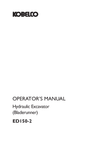 KOBELCO ED150-2 (S2LH00003ZE01) OPERATOR MANUAL - PDF FILE