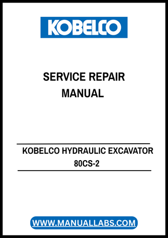 Unlock the full potential of your KOBELCO 80CS-2 ACERA Hydraulic Excavator with the comprehensive Service Repair Manual (S5LF0012E01) in PDF format. This essential guide provides detailed insights into maintenance, troubleshooting, and repair procedures, ensuring your machine operates at peak performance.