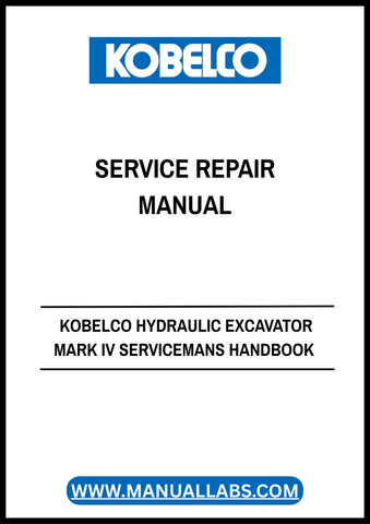 
Investing in the KOBELCO Mark IV Serviceman's Handbook means investing in the longevity and reliability of your excavator. Don't let minor issues turn into major problems—equip yourself with the knowledge to keep your machinery running smoothly and efficiently. Get your copy today and take the first step towards hassle-free maintenance!