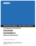 Discover the comprehensive operator manual for KOBELCO Hydraulic Excavator SK200SR III and SK200SRLC III. Enhance your operational efficiency today.
