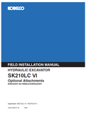 Discover the KOBELCO SK210LC VI Operator Manual, your essential guide for efficient operation and maintenance of this advanced hydraulic excavator.