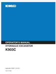 KOBELCO K903C (S2LE1012E-00) OPERATOR MANUAL - PDF FILE