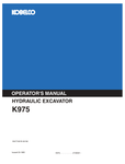 KOBELCO K975 (S2LT1001E-00NA) OPERATOR MANUAL - PDF FILE