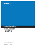 Enhance your maintenance capabilities with the KOBELCO LK350-II Wheel Loader Service Manual (S5RL00004E) in PDF format. This comprehensive guide provides detailed instructions, diagrams, and troubleshooting tips to ensure your equipment operates at peak performance. Perfect for technicians and operators alike, this manual is an essential resource for efficient repairs and upkeep, helping you save time and reduce downtime. Invest in your machinery's longevity and reliability with this indispensable service 