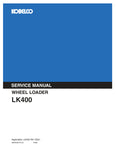 Unlock the full potential of your KOBELCO LK400 Wheel Loader with the comprehensive Service Manual S5RA0001E-03, available in a convenient PDF format. This essential guide provides detailed instructions, schematics, and troubleshooting tips to ensure optimal performance and maintenance of your equipment. With easy navigation and clear illustrations, you can quickly find the information you need to keep your loader running smoothly and efficiently. Invest in this invaluable resource today and enhance the lon