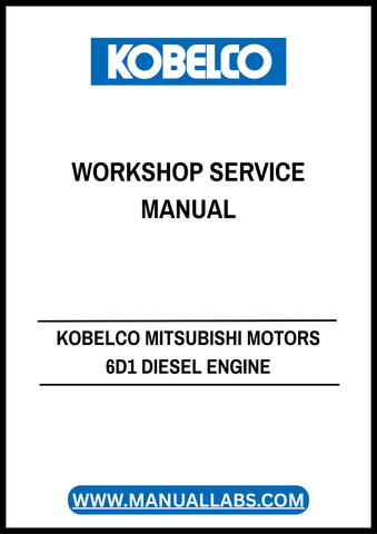 Invest in the longevity and efficiency of your KOBELCO MITSUBISHI 6D1 Diesel Engine today. With this Workshop Service Manual at your fingertips, you can save time and money while ensuring optimal performance. Don't miss out on this invaluable tool for your industrial operations!