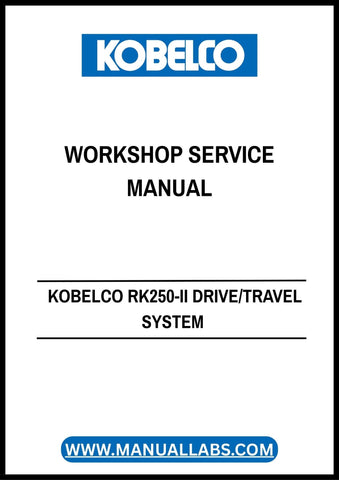 Unlock the full potential of your KOBELCO RK250-II with the comprehensive Drive/Travel System Workshop Service Manual (S5EZ1101E-1) in PDF format. This essential guide is designed for technicians and operators alike, providing detailed insights into the maintenance and repair of your equipment. With clear diagrams and step-by-step instructions, you can ensure optimal performance and longevity of your machine.