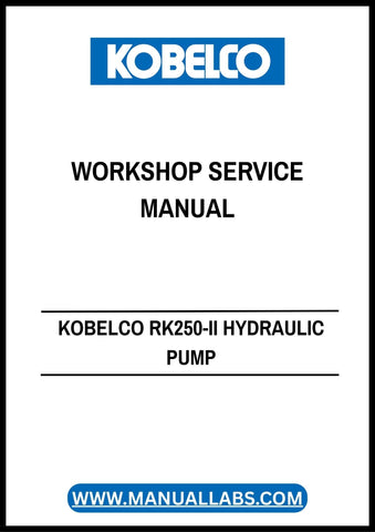  Unlock the full potential of your KOBELCO RK250-II hydraulic pump with the comprehensive Workshop Service Manual S5120182E-1. This PDF guide is meticulously designed to provide you with detailed insights and step-by-step instructions for maintenance, troubleshooting, and repair, ensuring your equipment operates at peak performance.