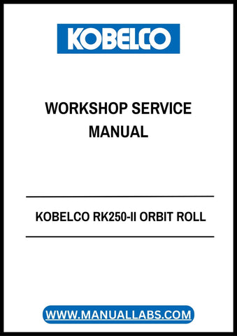 Invest in your equipment's longevity and performance with the KOBELCO RK250-II Service Manual. Download your copy today and take the first step towards efficient and effective service management.