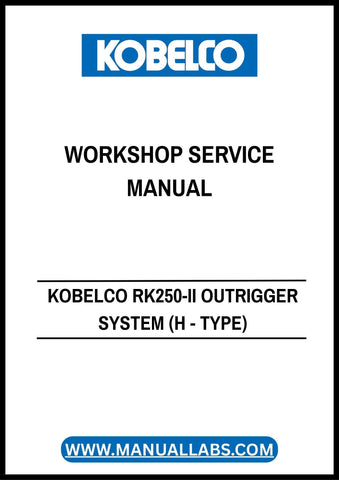 With clear illustrations and step-by-step instructions, this service manual simplifies complex procedures, making it an invaluable resource for technicians and operators alike. Whether you're performing routine maintenance or addressing specific issues, the KOBELCO RK250-II manual equips you with the tools to maximize efficiency and minimize downtime.