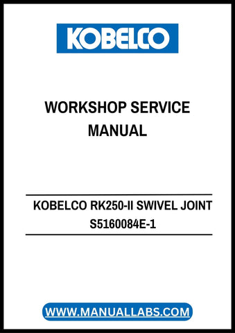 With easy navigation and a user-friendly layout, this PDF manual allows you to quickly find the information you need, saving you time and enhancing your productivity. Whether you're a seasoned technician or a DIY enthusiast, the KOBELCO RK250-II manual equips you with the knowledge to tackle any service task confidently.