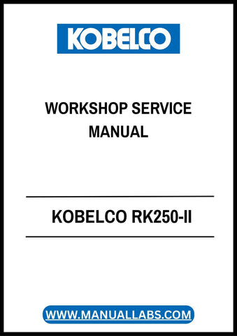 Invest in your machinery's longevity and efficiency by securing your copy of the KOBELCO RK250-II Workshop Service Manual today. Don't miss out on the opportunity to enhance your operational knowledge and ensure your equipment remains in top condition for years to come.