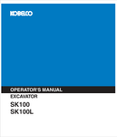 KOBELCO SK100, SK100L (S2YW1003ENA) OPERATOR MANUAL - PDF FILE