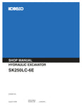 Unlock the full potential of your KOBELCO SK250LC-6E Excavator with the comprehensive Shop Manual (Part Number: 87364097) available in a convenient PDF format. This essential guide provides detailed insights into maintenance, troubleshooting, and repair procedures, ensuring your excavator operates at peak performance. With easy navigation and clear illustrations, this manual is designed for both seasoned professionals and DIY enthusiasts, making it an invaluable resource for keeping your equipment in top sh