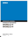 KOBELCO SK290(LC)-VI (LC91Z00001D4-01) OPERATOR MANUAL - PDF FILE