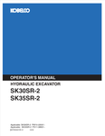 KOBELCO SK30SR-2, SK35SR-2 (S2PW00007ZE-01) OPERATOR MANUAL - PDF FILE