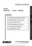 Unlock the full potential of your KOBELCO SK60-8 Hydraulic Excavator with the comprehensive Service Manual S5LE0003E01, available in a convenient PDF format. This essential guide provides detailed insights into maintenance, troubleshooting, and repair procedures, ensuring your excavator operates at peak performance. With easy navigation and clear illustrations, this manual is an invaluable resource for both seasoned professionals and DIY enthusiasts, helping you save time and reduce costly downtime. Invest 