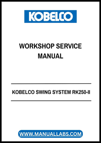 Invest in the KOBELCO SWING SYSTEM RK250-II WORKSHOP SERVICE MANUAL today and take control of your maintenance needs. With its user-friendly format and in-depth content, you'll save time and money while ensuring your equipment operates at peak performance. Don't miss out on this opportunity to enhance your service capabilities!