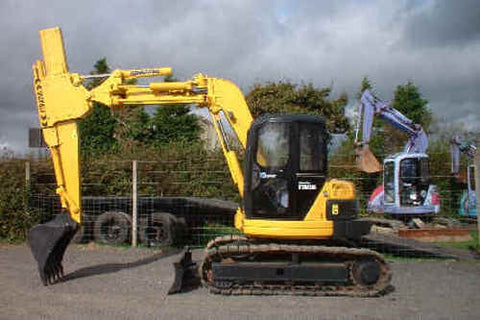 KOMATSU PC75UU-2 HYDRAULIC EXCAVATOR SERVICE REPAIR MANUAL SN: 5001 and up Download PDF - Manual labs