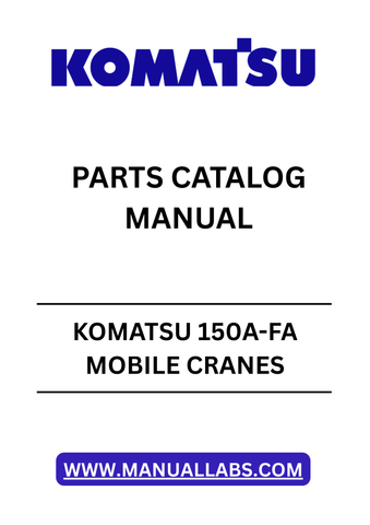 With easy navigation and clear illustrations, this manual ensures you can quickly identify and order the correct parts, minimizing downtime and enhancing operational efficiency. Whether you're a seasoned professional or a DIY enthusiast, this catalog is an indispensable tool for keeping your crane in optimal condition.