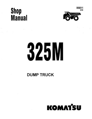 Unlock the full potential of your KOMATSU 325M Dump Truck with the comprehensive DG611 Shop Manual in PDF format. This essential resource provides detailed diagrams, maintenance tips, and troubleshooting guidance, ensuring you can keep your equipment running smoothly and efficiently. Perfect for both seasoned professionals and DIY enthusiasts, this manual is your go-to guide for maximizing performance and minimizing downtime. Invest in your machinery's longevity and reliability today!