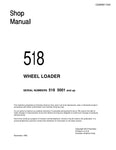 Unlock the full potential of your KOMATSU 518 Loader with the comprehensive Shop Manual (CEBMW17030) designed for models 5001 and up. This PDF file is an essential resource for operators and technicians alike, providing detailed diagrams, maintenance schedules, and troubleshooting tips to ensure optimal performance and longevity of your equipment. With easy navigation and clear instructions, you can confidently tackle repairs and maintenance tasks, saving time and reducing downtime. Invest in this indispens