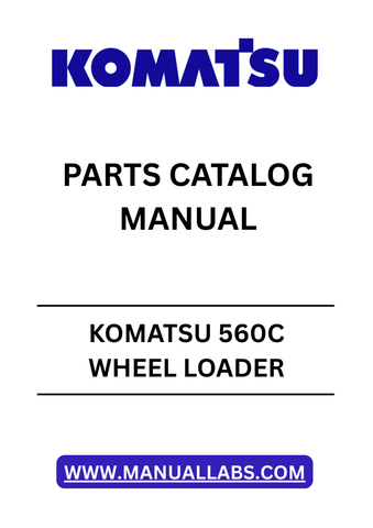 Discover the essential KOMATSU 560C Wheel Loader Parts Catalog Manual, designed specifically for models with serial number P015001 and above. This comprehensive PDF file serves as a vital resource for operators and mechanics alike, providing detailed diagrams and part numbers to ensure accurate repairs and maintenance.