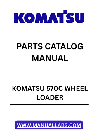 Discover the essential KOMATSU 570C Wheel Loader Parts Catalog Manual, designed specifically for models with serial number U005001 and above. This comprehensive PDF file serves as a vital resource for operators and mechanics alike, providing detailed diagrams and part 