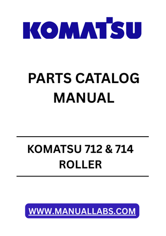 With clear illustrations and precise part numbers, this manual simplifies the process of identifying and ordering the correct components for your KOMATSU roller. Save time and reduce downtime by having all the necessary information readily available, allowing you to keep your equipment running smoothly and efficiently.