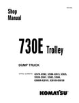 Discover the ultimate resource for maintaining your KOMATSU 730E dump truck with the comprehensive DG726 Shop Manual. This PDF file covers models 32579-32582, 32588-32613, 32625, 32639-32641, 32683, 32684, and A30099-A30101, A30106-A30108, providing detailed instructions and specifications to ensure optimal performance and longevity of your equipment. With easy navigation and clear diagrams, this manual is an essential tool for both seasoned professionals and DIY enthusiasts, empowering you to tackle repair