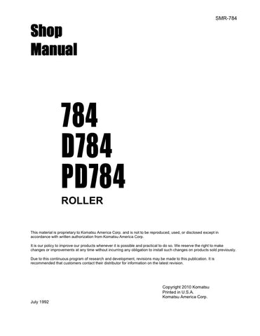 Unlock the full potential of your KOMATSU 784, D784, and PD784 machinery with the comprehensive SHOP MANUAL SMR-784 in PDF format. This essential resource provides detailed insights into maintenance, troubleshooting, and repair procedures, ensuring your equipment operates at peak performance. With easy navigation and clear illustrations, this manual is designed for both seasoned professionals and DIY enthusiasts, making it an invaluable addition to your toolkit. Don't miss the opportunity to enhance your op
