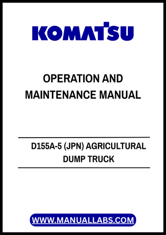 Invest in your operational efficiency today by securing this invaluable manual. Whether you're a seasoned operator or new to the KOMATSU D155A-5, having this guide at your fingertips will empower you to maintain your dump truck with confidence and expertise.