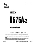 Unlock the full potential of your KOMATSU D575A-2 with the comprehensive Shop Manual SEBD006506, designed for models 10012 and up. This PDF file is an essential resource for technicians and operators alike, providing detailed insights into maintenance, troubleshooting, and repair procedures. With clear diagrams and step-by-step instructions, you can ensure optimal performance and longevity of your equipment. Invest in this invaluable manual today and keep your machinery running smoothly and efficiently.